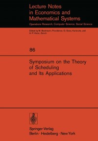 Cover Symposium on the Theory of Scheduling and Its Applications