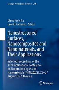 Cover Nanostructured Surfaces, Nanocomposites and Nanomaterials, and Their Applications