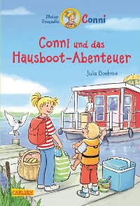 Cover Conni Erzählbände 39: Conni und das Hausboot-Abenteuer
