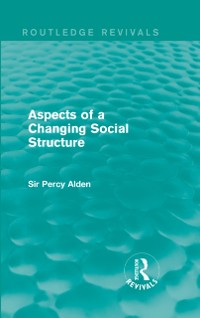 Cover Aspects of a Changing Social Structure