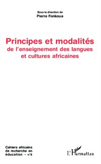 Cover Principes et modalites de l'enseignement des langues et cultures africaines