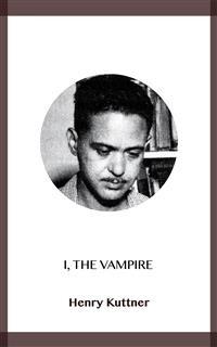 Cover I, the Vampire