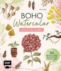 Cover Boho Watercolor - Flowers & Garden