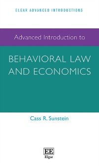 Cover Advanced Introduction to Behavioral Law and Economics