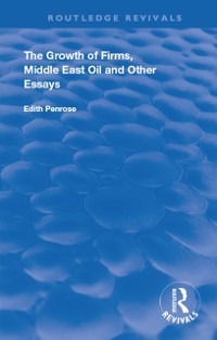 Cover Growth of Firms, Middle East Oil and Other Essays