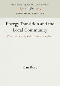 Cover Energy Transition and the Local Community