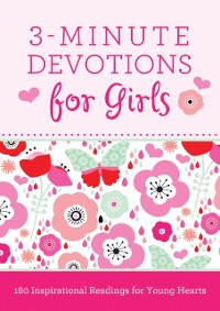 Cover 3-Minute Devotions for Girls