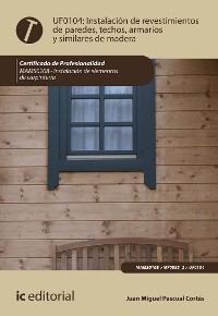 Cover Instalación de revestimientos de paredes, techos, armarios y similares de madera. MAMS0108