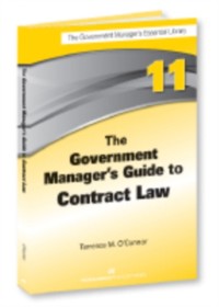 Cover Government Manager's Guide to Contract Law