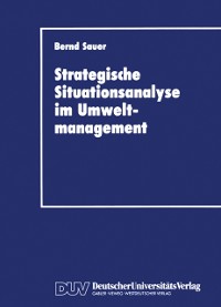 Cover Stragegische Situationsanalyse im Umweltmanagement