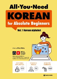 Cover All-You-Need KOREAN for Absolute Beginners Vol.1 Korean alphabet