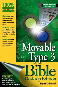 Cover Movable Type 3 Bible, Covers versions 3.0 and 3.1, Desktop Edition