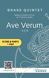 Cover Brass Quintet: Ave Verum by Mozart (score & parts + mp3)