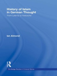 Cover History of Islam in German Thought