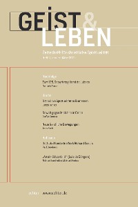 Cover Geist & Leben 1/2021
