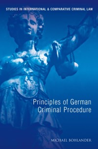 Cover Principles of German Criminal Law