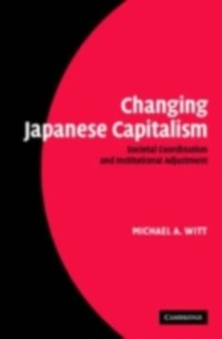 Cover Changing Japanese Capitalism