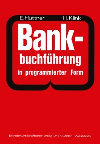 Cover Bankbuchführung in programmierter Form