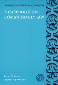 Cover Casebook on Roman Family Law