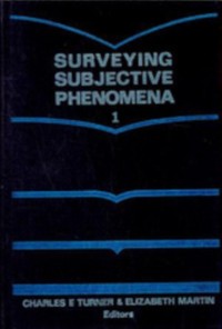 Cover Surveying Subjective Phenomena