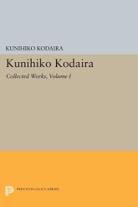 Cover Kunihiko Kodaira, Volume I