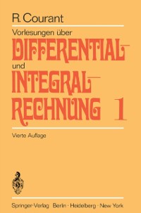 Cover Vorlesungen über Differential- und Integralrechnung