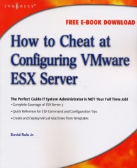 Cover How to Cheat at Configuring VmWare ESX Server