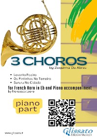 Cover Piano accompaniment part: 3 Choros by Zequinha De Abreu for Eb Horn and Piano