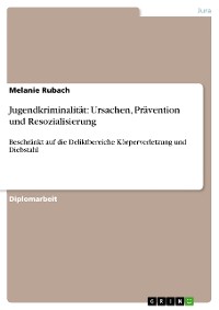 Cover Jugendkriminalität: Ursachen, Prävention und Resozialisierung