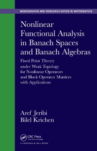 Cover Nonlinear Functional Analysis in Banach Spaces and Banach Algebras
