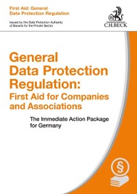 Cover General Data Protection Regulation: First Aid for Companies and Associations