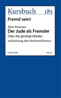 Cover Der Jude als Fremder