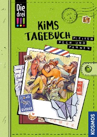 Cover Die drei !!!, Kims Tagebuch, Pleiten, Pech und Pannen (drei Ausrufezeichen)