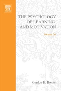 Cover Psychology of Learning and Motivation
