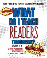 Cover What Do I Teach Readers Tomorrow? Nonfiction, Grades 3-8