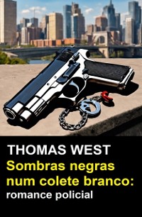 Cover Sombras negras num colete branco: romance policial