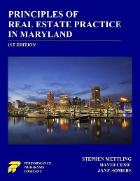 Cover Principles of Real Estate Practice in Maryland
