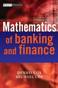 Cover The Mathematics of Banking and Finance