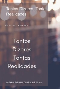 Cover Tantos Dizeres, Tantas Realidades