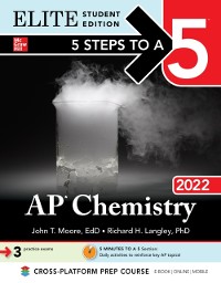 Cover 5 Steps to a 5: AP Chemistry 2022 Elite Student Edition