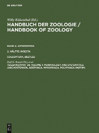 Cover Volume 1: Morphology and Systematics (Archostemata, Adephaga, Myxophaga, Polyphaga partim)