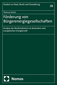 Cover Förderung von Bürgerenergiegesellschaften