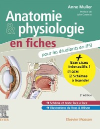 Cover Anatomie et physiologie en fiches pour les étudiants en IFSI