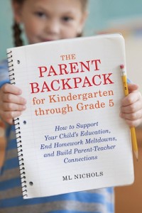Cover Parent Backpack for Kindergarten through Grade 5