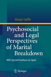 Cover Psychosocial and Legal Perspectives of Marital Breakdown