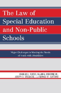 Cover The Law of Special Education and Non-Public Schools