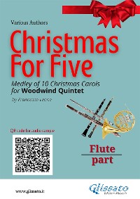 Cover Flute part of "Christmas for five" for Woodwind Quintet