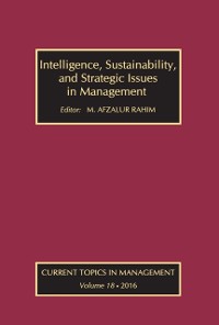 Cover Intelligence, Sustainability, and Strategic Issues in Management