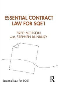 Cover Essential Contract Law for SQE1