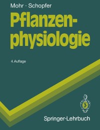 Cover Pflanzenphysiologie